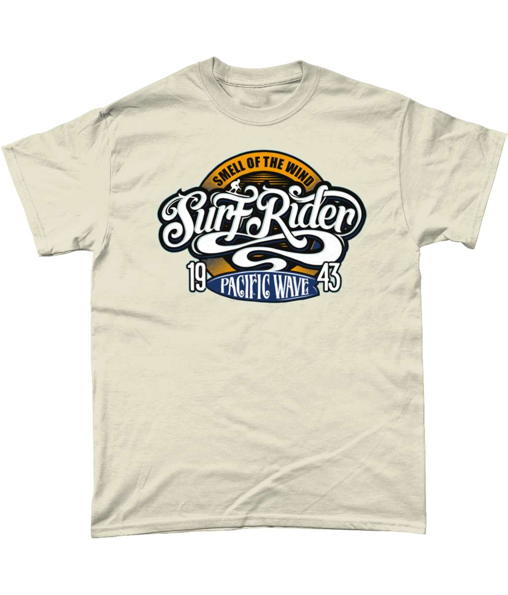 Surf Rider v2 - Heavy Cotton T-Shirt