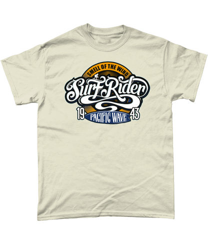 Surf Rider v2 - T-Shirt aus schwerer Baumwolle