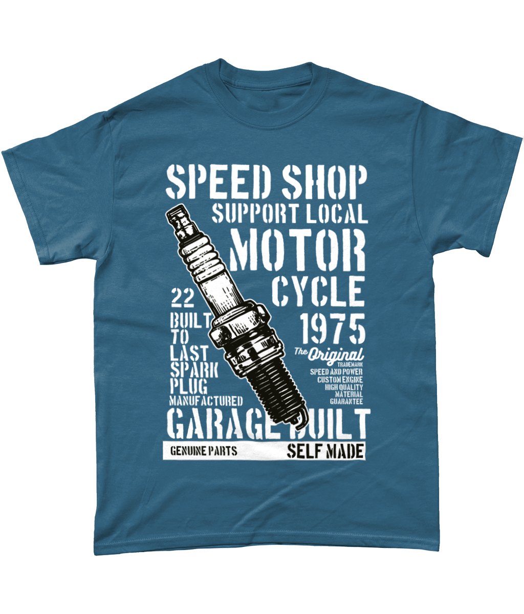 Speed ​​Shop - T-shirt en coton épais