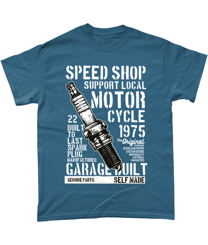 Speed ​​Shop - Schweres Baumwoll-T-Shirt