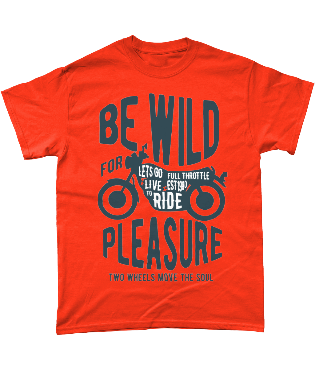 Be Wild - Gildan T-Shirt aus schwerer Baumwolle