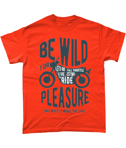 Be Wild - Gildan Heavy Cotton T-Shirt - Vitesse T-Shirts UK