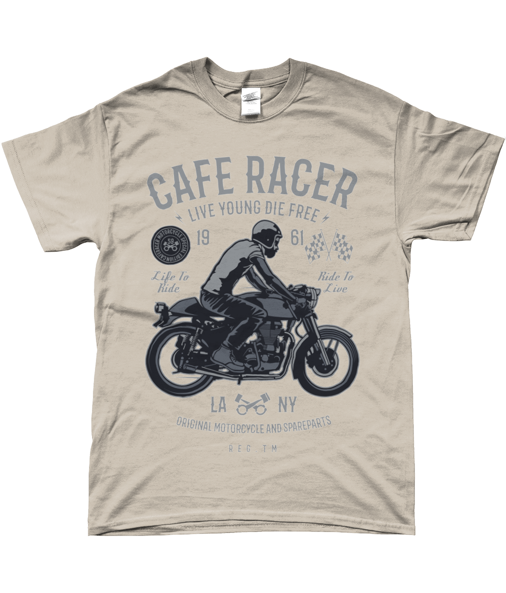 Cafe Racer v3 - Gildan SoftStyle® Ringspun T-Shirt