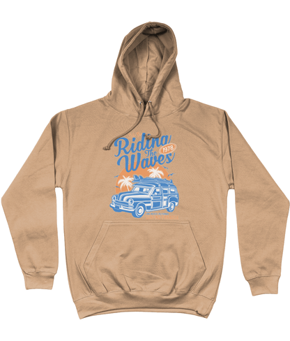 Riding The Waves – AWDis College Hoodie - Vitesse T-Shirts UK