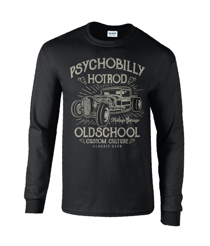 Psychobilly Hotrod - Ultra Cotton Long Sleeve T-Shirt