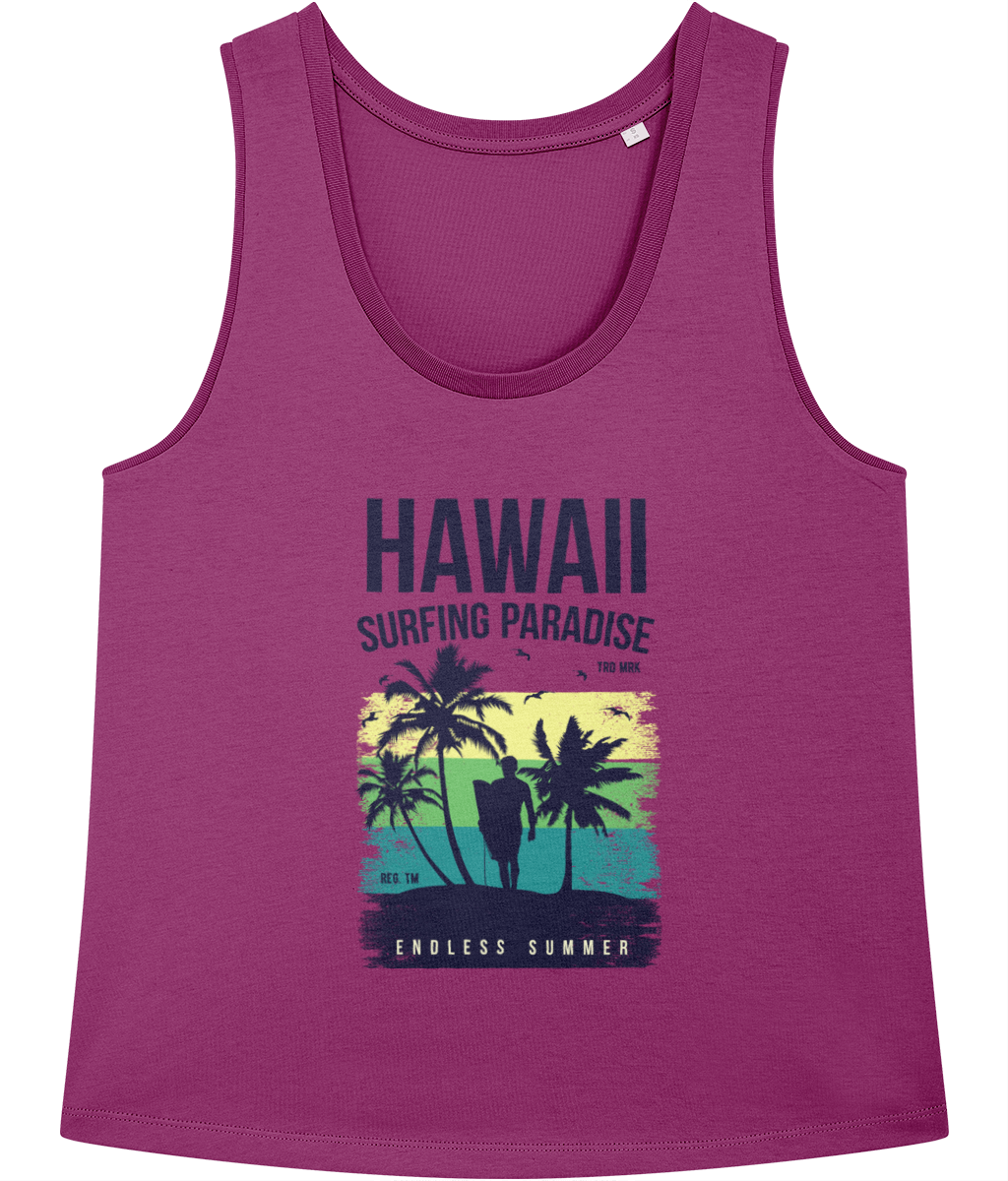 Été sans fin à Hawaii - Gilet Stella Minter pour femme