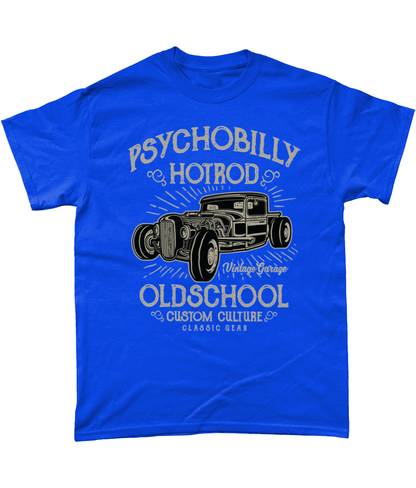 Psychobilly Hotrod – Heavy Cotton T-Shirt - Vitesse T-Shirts UK