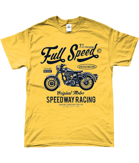 Full Speed - Gildan SoftStyle® Ringspun T-Shirt - Vitesse T-Shirts UK