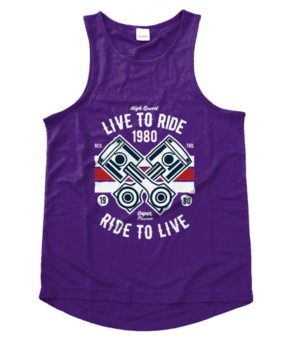 Live To Ride 1980 - Gilet cool pour homme