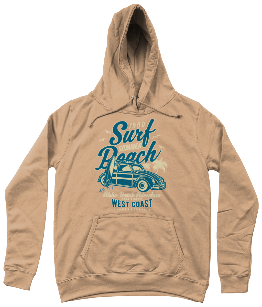 Surf Beach - AWDis Girlie College Hoodie