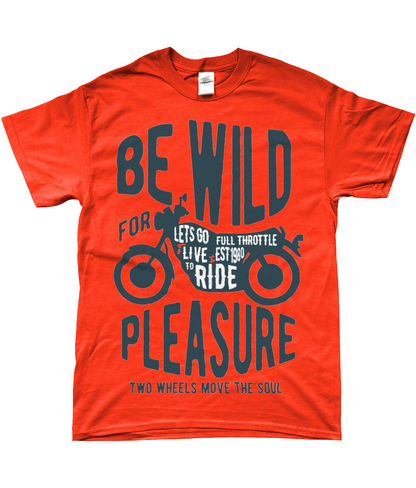 Be Wild - Ringgesponnenes T-Shirt