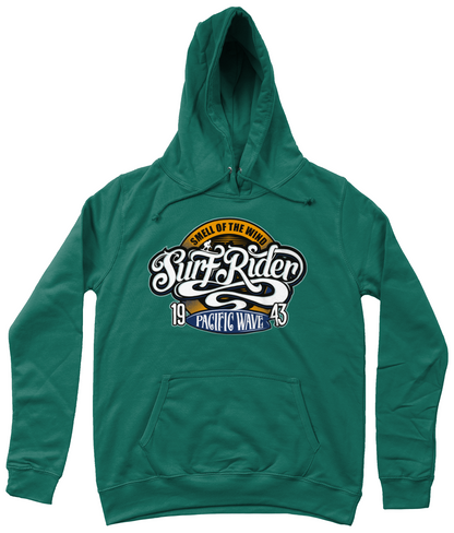 Surf Rider v2 - AWDis Girlie College Hoodie - Vitesse T-Shirts UK