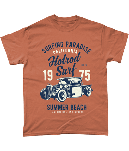 Hotrod Surf – Gildan Heavy Cotton T-Shirt - Vitesse T-Shirts UK