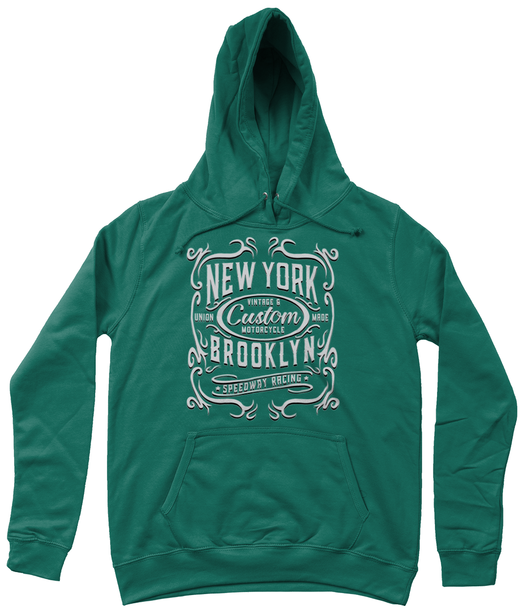 New York Motorrad - AWDis Girlie College Hoodie