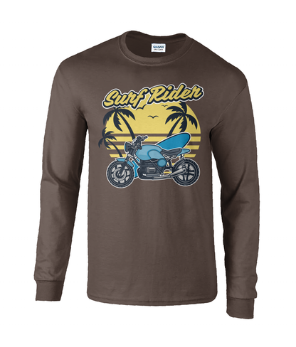 Surf Rider - Langärmliges T-Shirt aus Ultra-Baumwolle