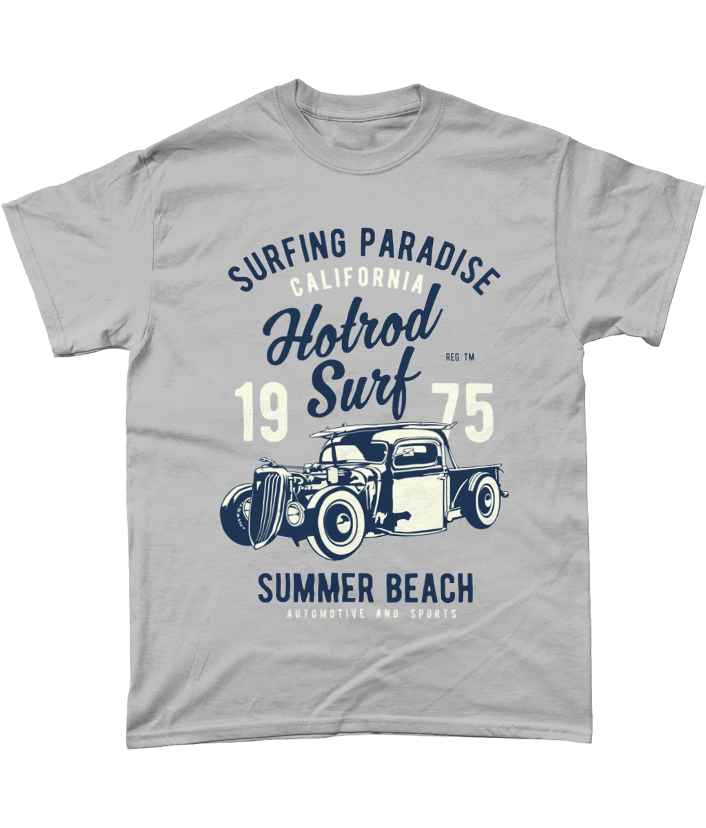 Hotrod Surf – Gildan Heavy Cotton T-Shirt - Vitesse T-Shirts UK