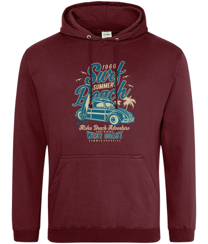 Surf Beach - AWDis College Hoodie