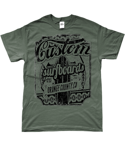 Custom Surfboards - SoftStyle® Ringspun T-Shirt