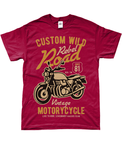 T-shirt Gildan SoftStyle® Ringspun personnalisé Wild