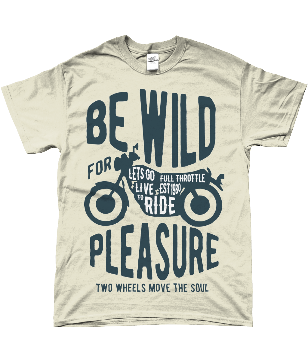 Be Wild - Ringgesponnenes T-Shirt