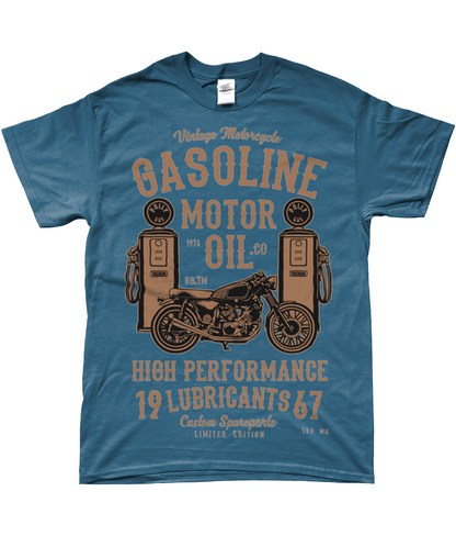 Benzin-Motoröl - SoftStyle Ringspun T-Shirt