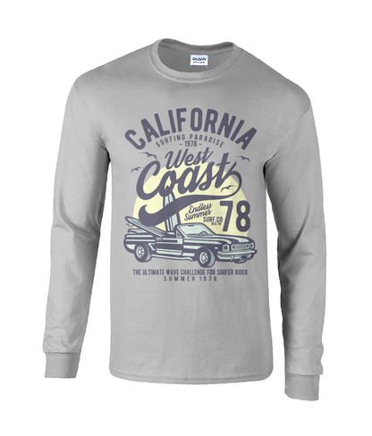 California West Coast - Ultra Cotton® Long Sleeve T-Shirt