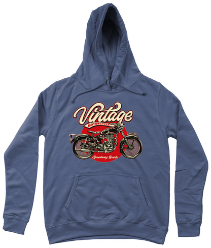 Vintage Motorrad - AWDis Girlie College Hoodie