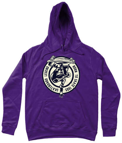 Skateboard Legend - AWDis Girlie College Hoodie