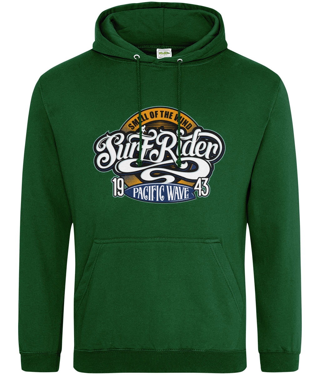 Surf Rider v2 - AWDis College Hoodie - Vitesse T-Shirts UK