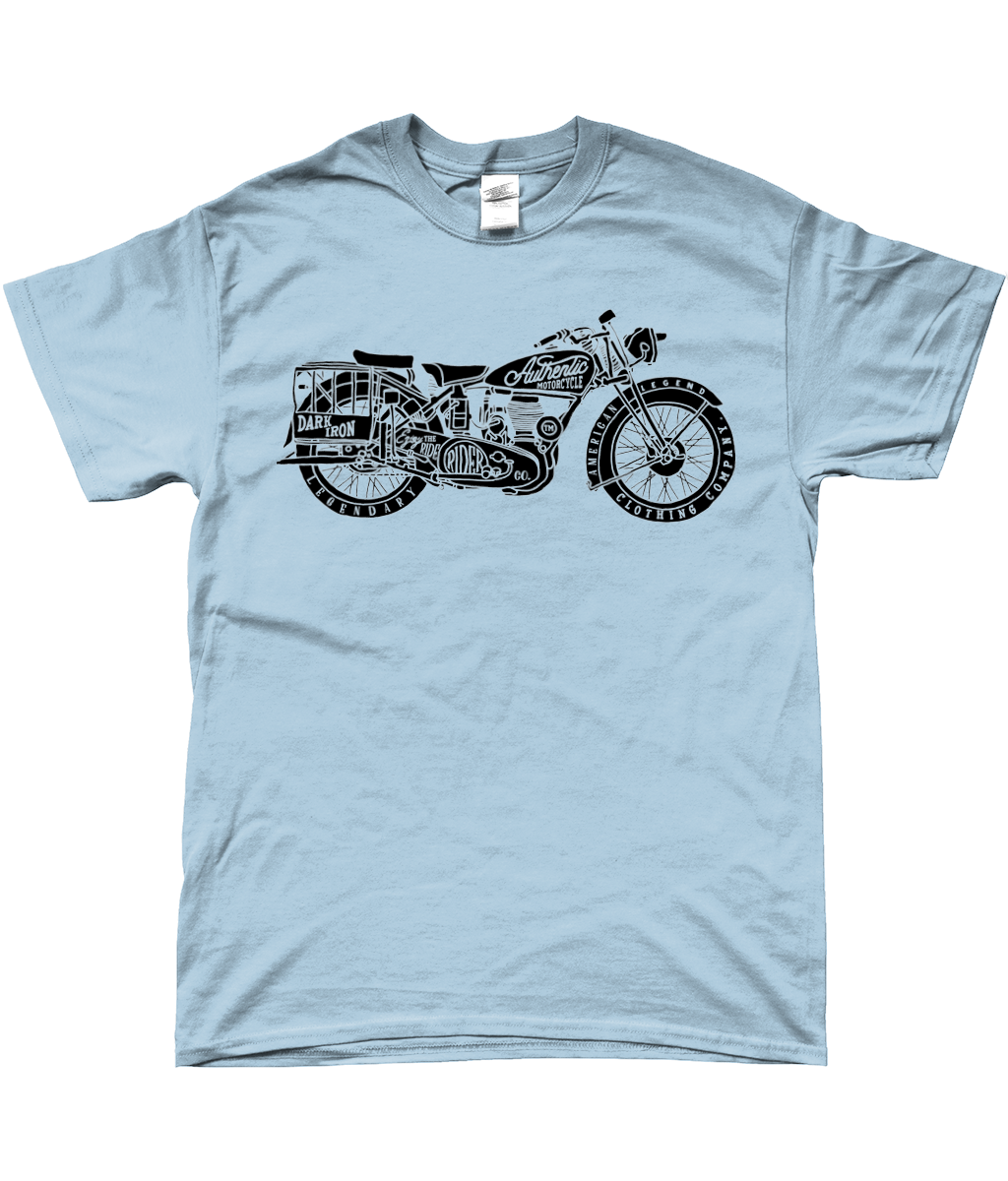 Enjoy The Ride - Black - Ringspun T-Shirt