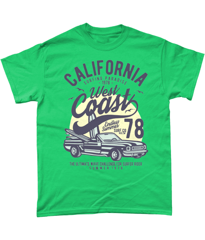 California West Coast – Gildan Heavy Cotton T-Shirt - Vitesse T-Shirts UK