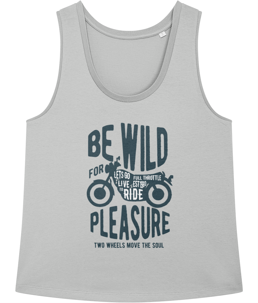 Be Wild - Stella Minter Ladies Vest - Vitesse T-Shirts UK