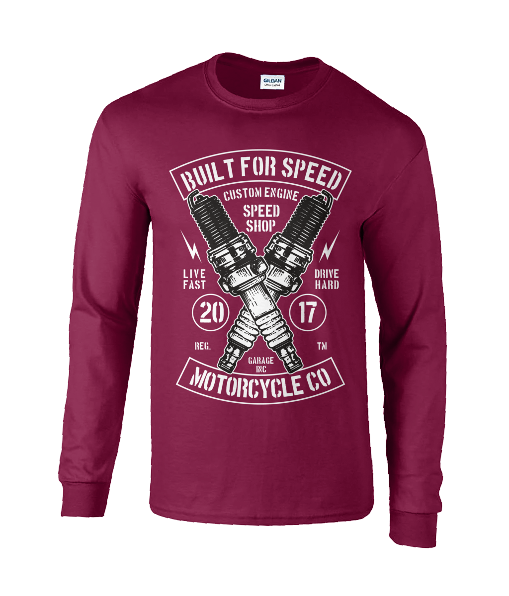 Built For Speed - Ultra Cotton® Long Sleeve T-Shirt