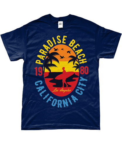 Sunshine Paradise - SoftStyle Ringspun T-Shirt