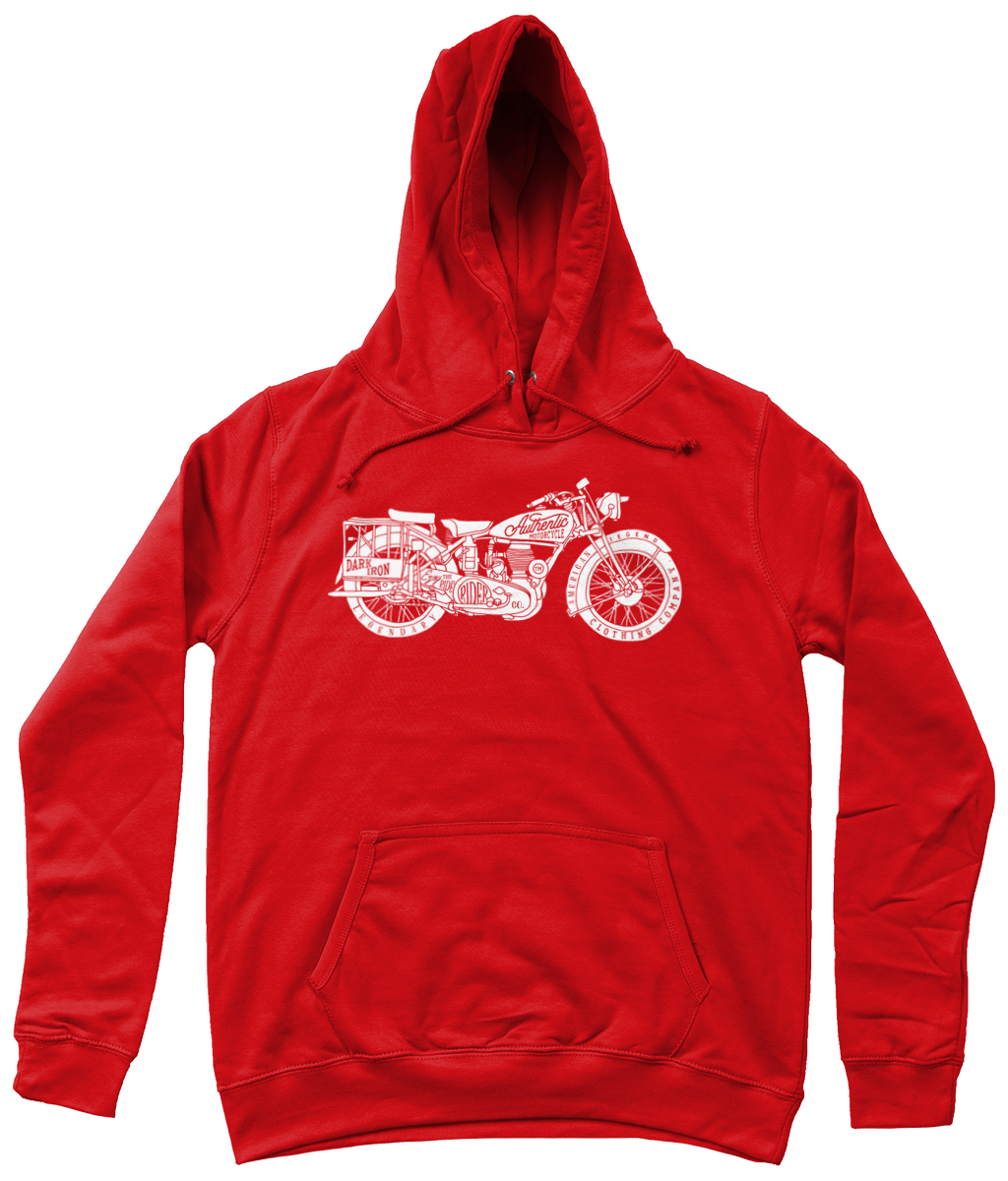 Enjoy The Ride - Weiß - AWDis Girlie College Hoodie