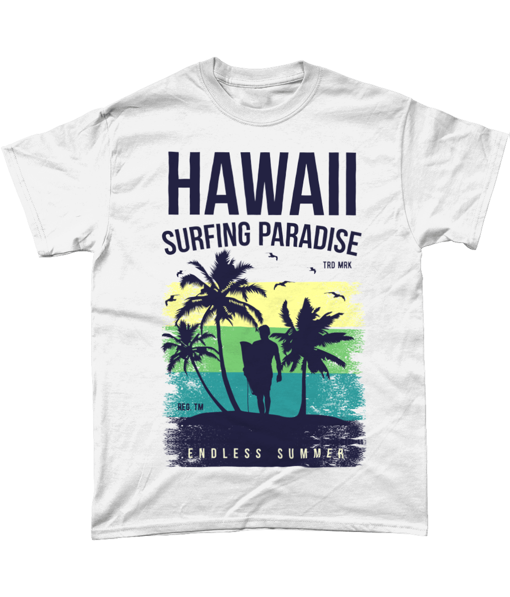 Hawaii Endless Summer – Gildan Heavy Cotton T-Shirt - Vitesse T-Shirts UK