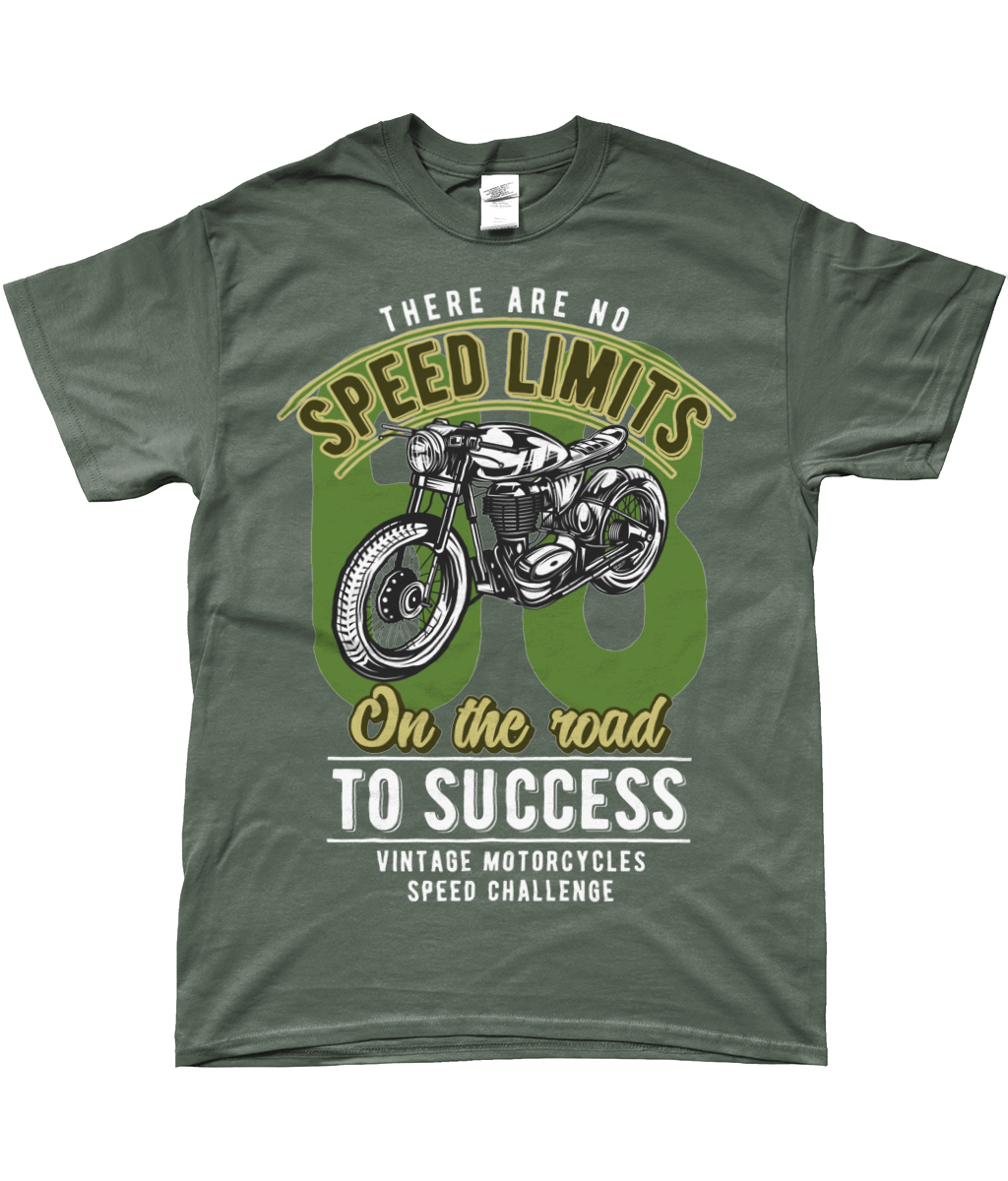 No Speed Limits - SoftStyle Ringspun T-Shirt