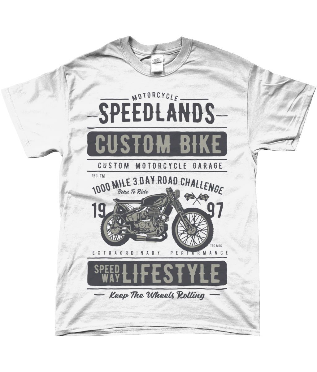 Speedlands Custom Bike - Gildan SoftStyle® Ringgesponnenes T-Shirt