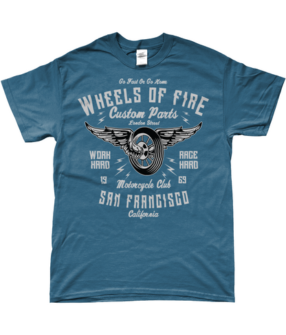 Wheels Of Fire - SoftStyle Ringspun T-Shirt