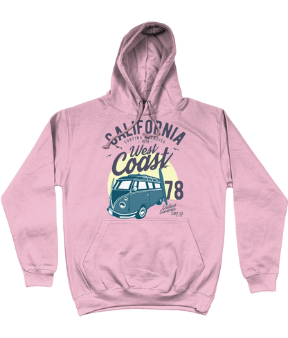 California West Coast v2 – AWDis College Hoodie - Vitesse T-Shirts UK