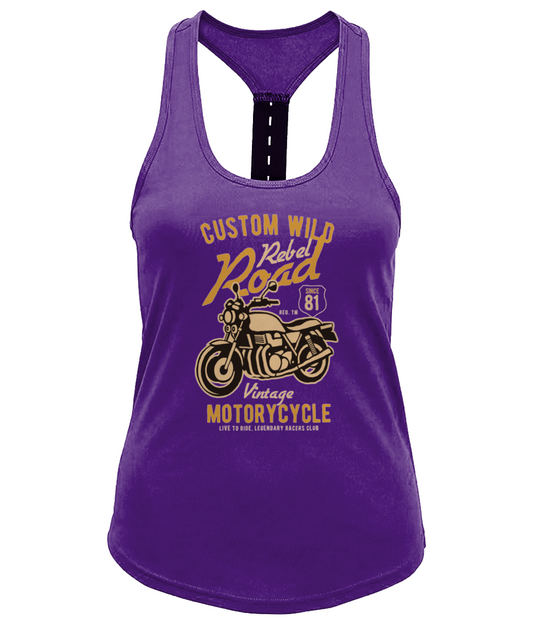 Custom Wild - TR027 Women's TriDri® Performance Strap Back Vest