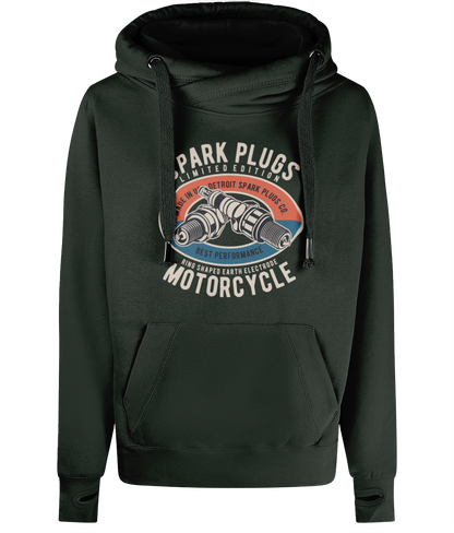 Spark Plugs - AWDis Cross Neck Hoodie