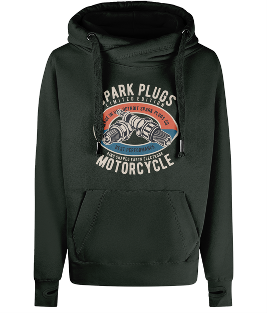 Spark Plugs - AWDis Cross Neck Hoodie