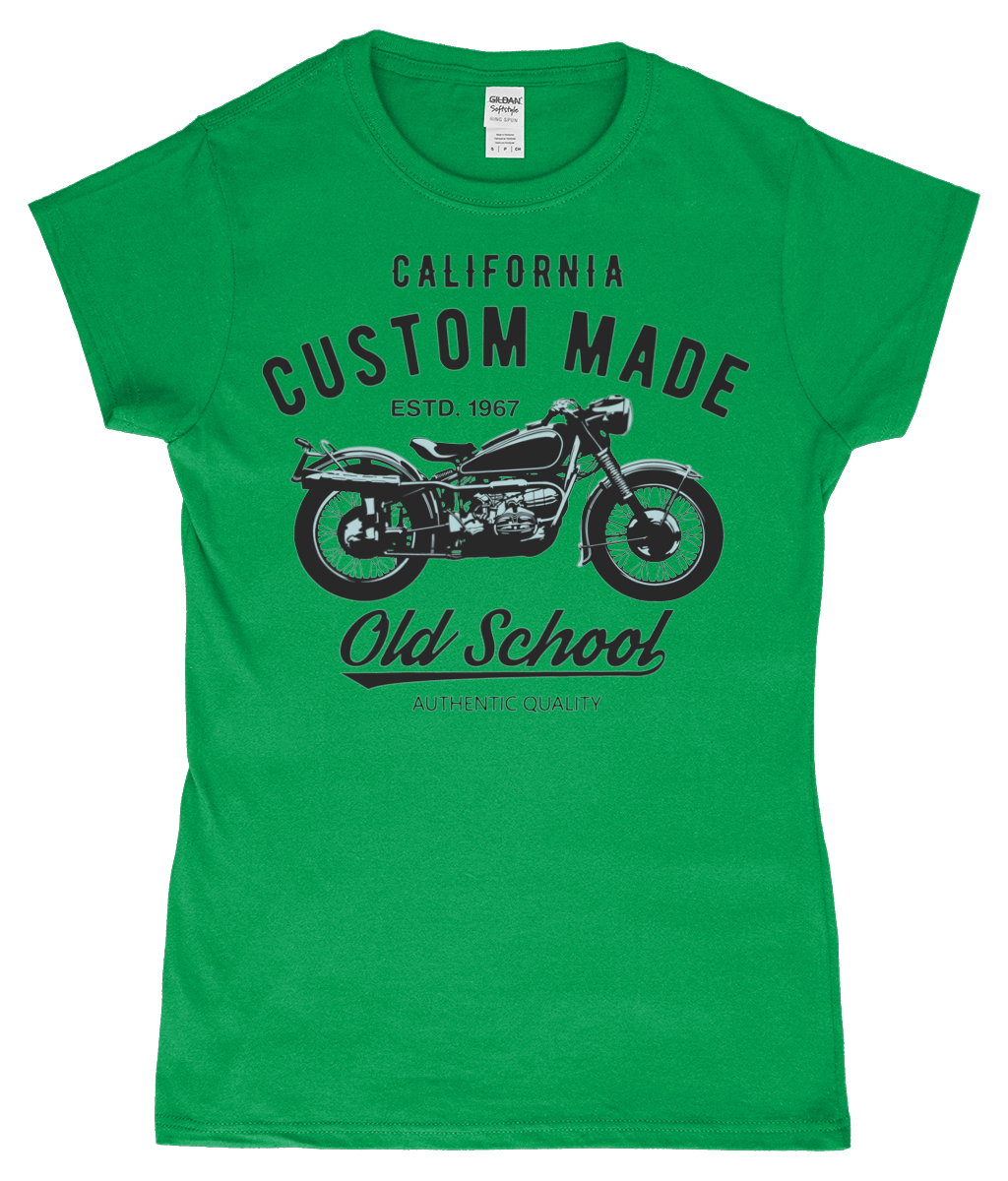 Custom Made - Gildan SoftStyle® Ladies Fitted Ringspun T-Shirt - Vitesse T-Shirts UK