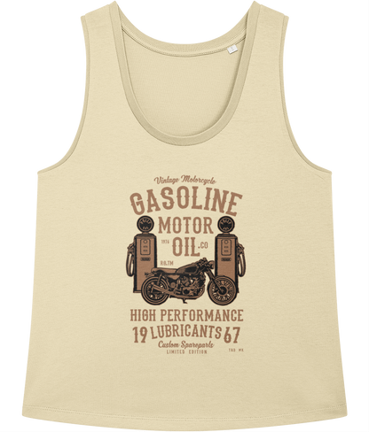 Gasoline Motor Oil - Stella Minter Ladies Vest