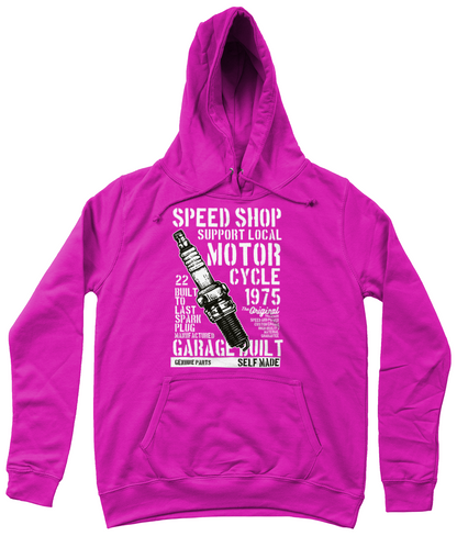 Speed ​​Shop - Sweat à capuche AWDis Girlie College