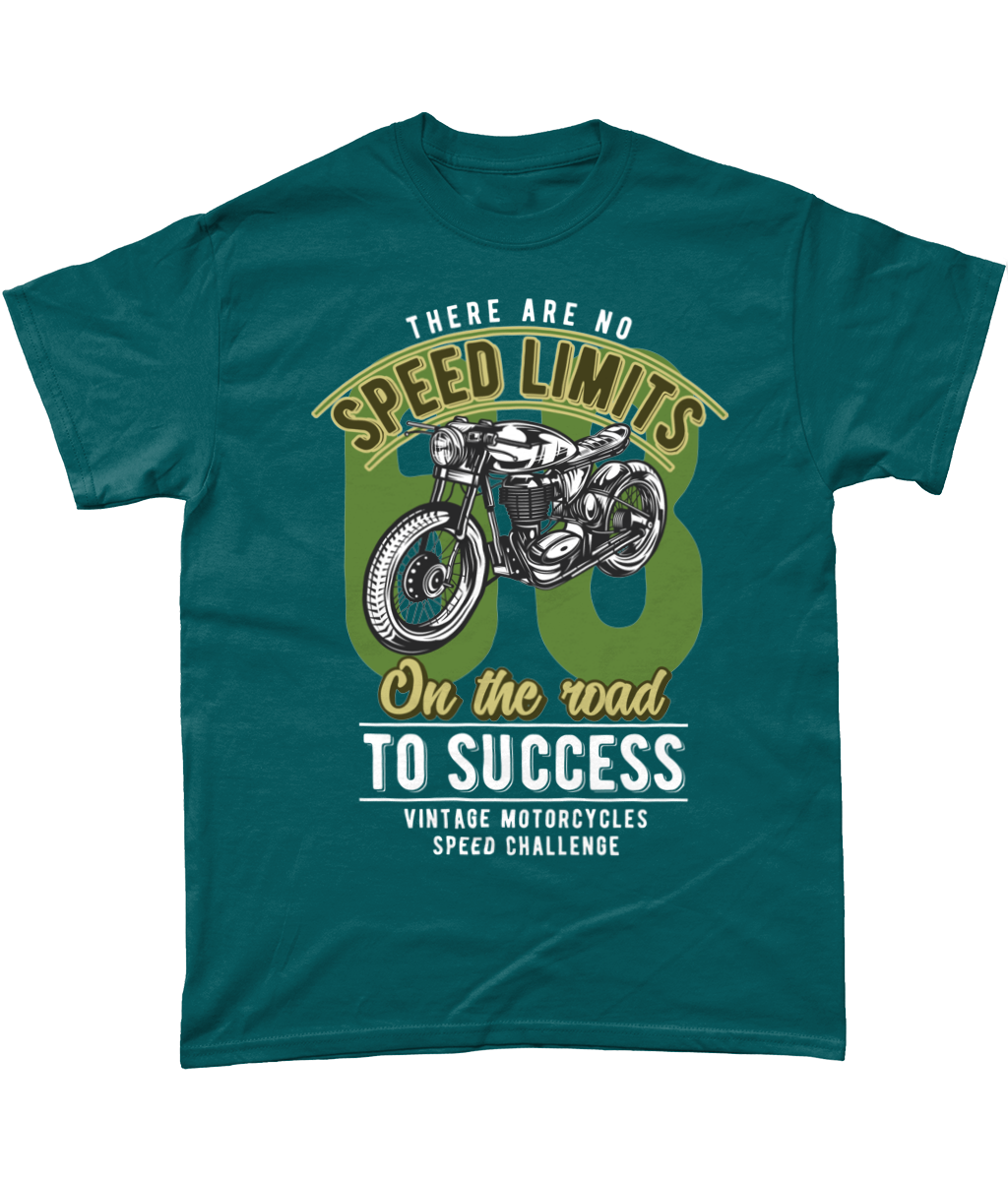 No Speed Limits - Gildan Heavy Cotton T-Shirt - Vitesse T-Shirts UK