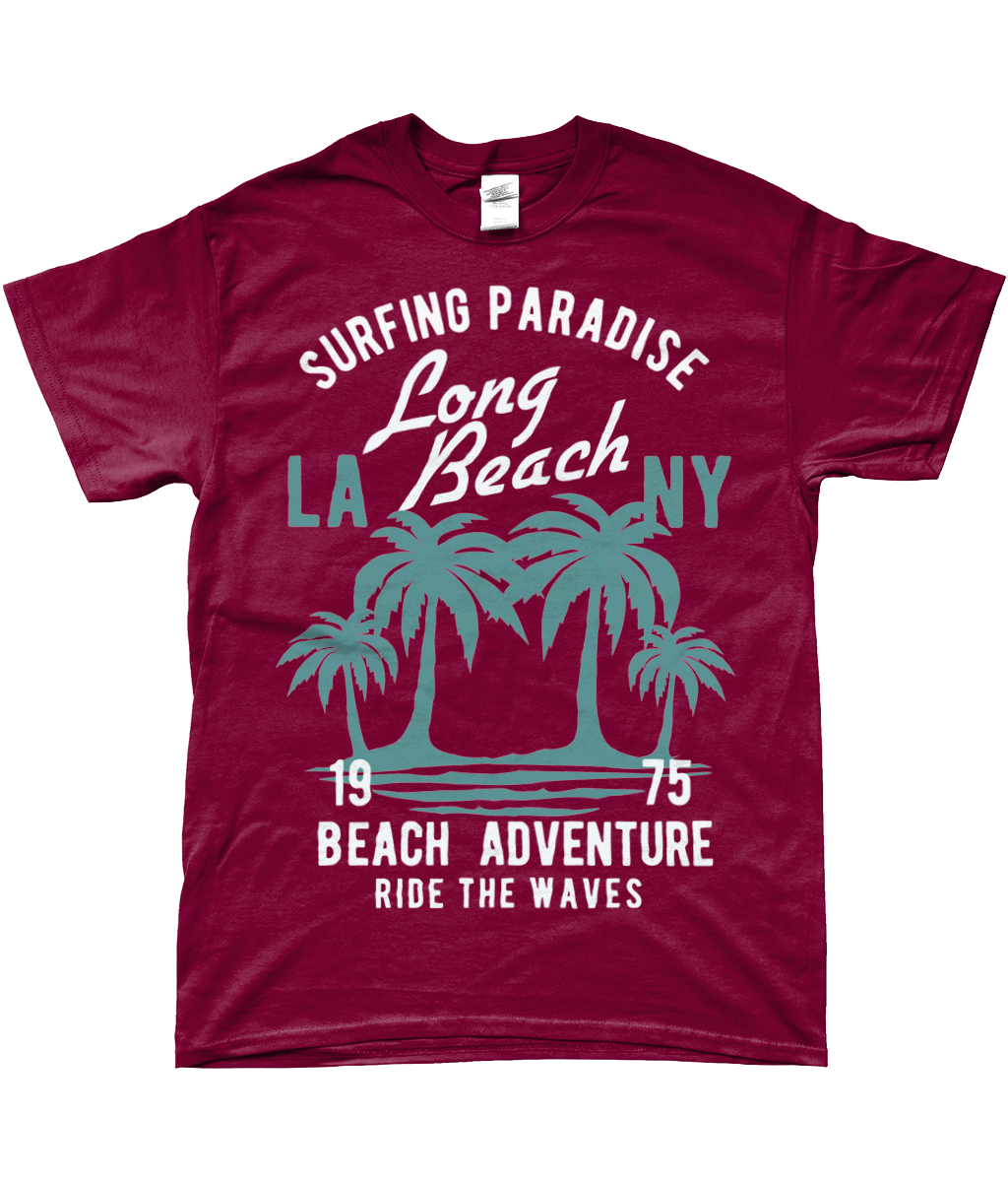 Beach Adventure - Gildan SoftStyle® Ringspun T-Shirt