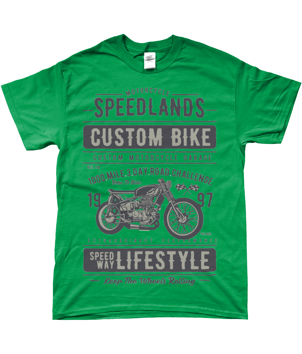 Speedlands Custom Bike - Gildan SoftStyle® Ringgesponnenes T-Shirt