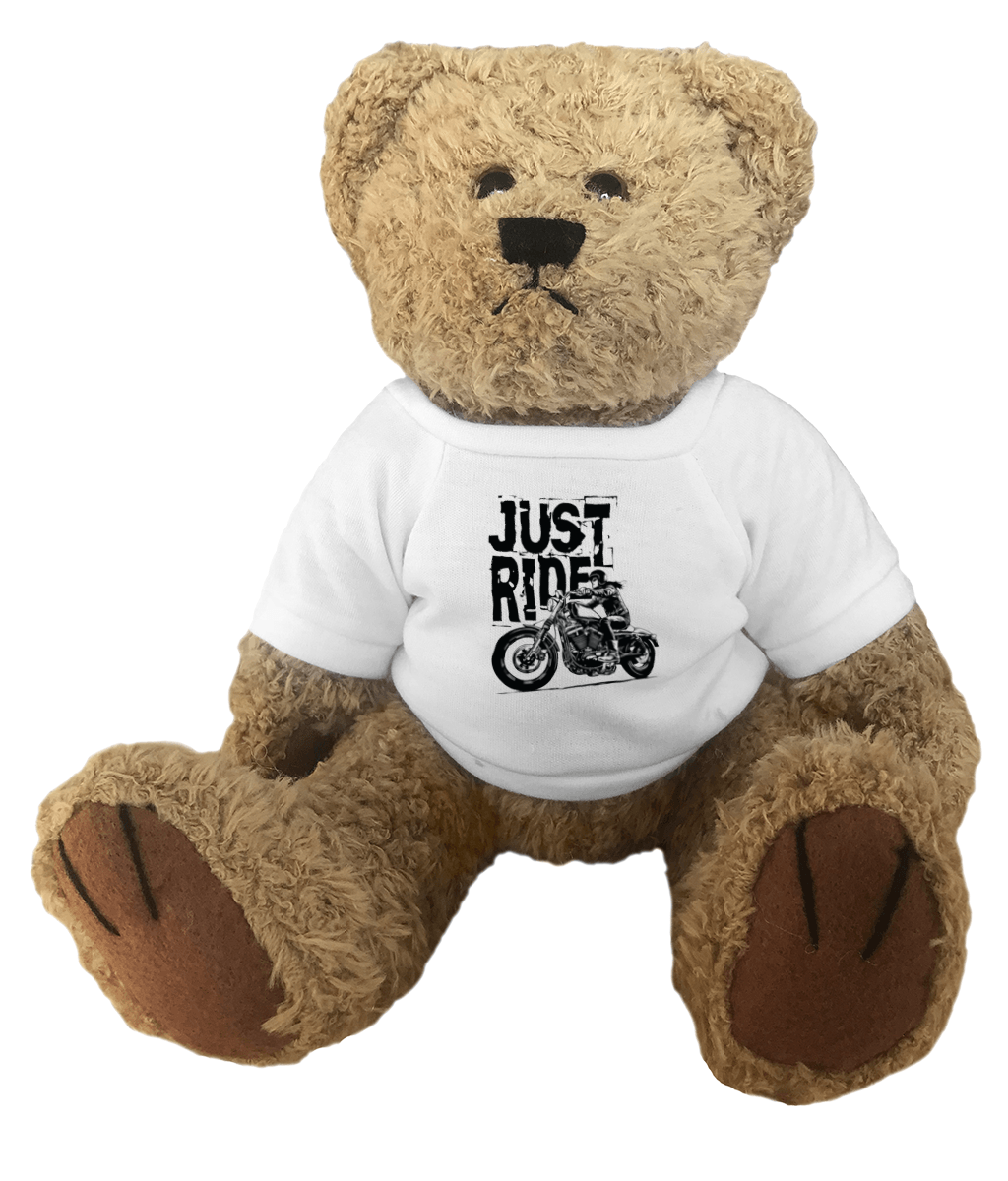 Biker Girl Schwarz - Teddybär